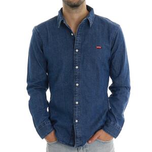 CAMICIA BATTERY BLU